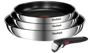 Zestaw patelni na indukcję Tefal Ingenio Emotion 4 elementy.