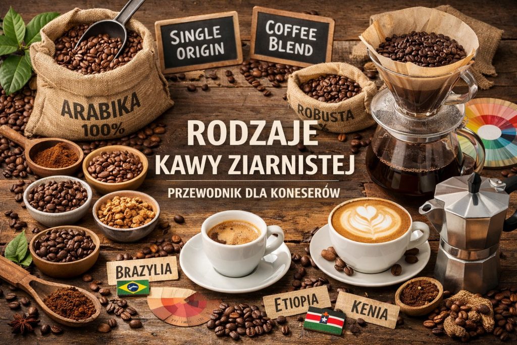 Rodzaje kawy ziarnistej