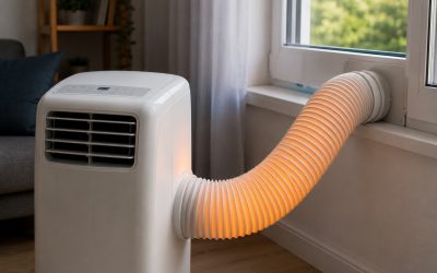 Dlaczego rura klimatyzatora przenośnego jest gorąca?