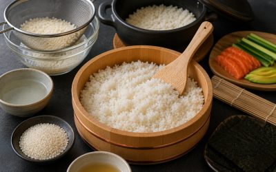 Jak ugotować ryż do sushi?