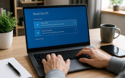 Jak zresetować laptopa do ustawień fabrycznych?