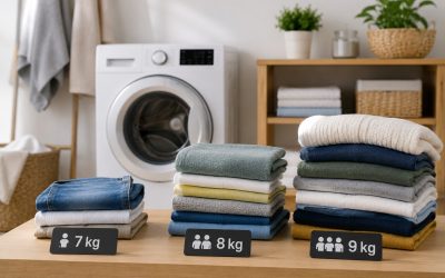 Pralka 7 kg, 8 kg czy 9 kg – jak dobrać pojemność bębna do liczby domowników?