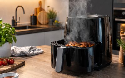 Air fryer dymi podczas pieczenia – dlaczego i co zrobić?