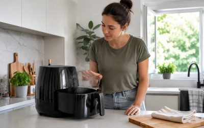 Air fryer pachnie plastikiem przy pierwszych użyciach – co zrobić?