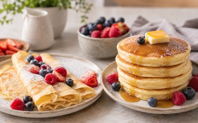 Czym się różnią naleśniki od pancakes?