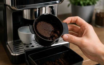 Dlaczego fusy z ekspresu są mokre i rozpadają się?