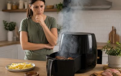 Dlaczego mój Air Fryer wytwarza dym podczas gotowania?