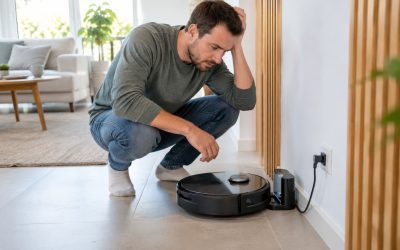 Dlaczego robot odkurzający się nie ładuje?