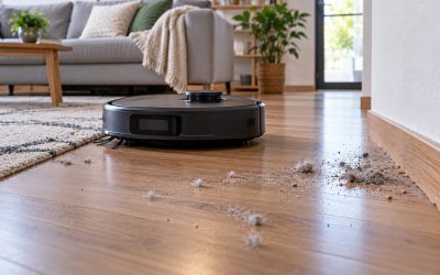 Dlaczego robot sprzątający zostawia kurz po odkurzaniu?