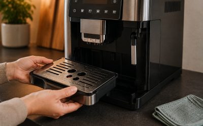 Ekspres nie widzi tacki ociekowej – co zrobić?