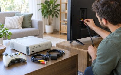 Jak podłączyć Xbox 360 do nowego telewizora?