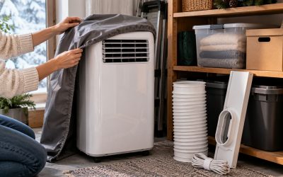 Jak przechowywać klimatyzator przenośny zimą?