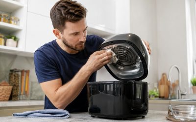 Jak wyczyścić grzałkę w air fryerze?