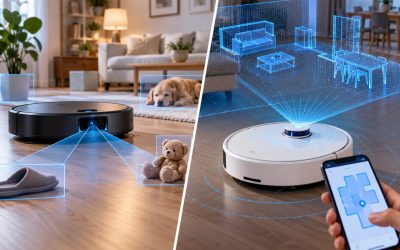 Kamera czy LiDAR w robocie sprzątającym – czym się różnią?