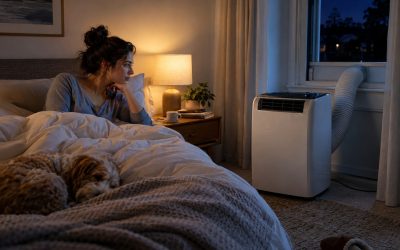 Klimatyzator przenośny na noc – ile dB?