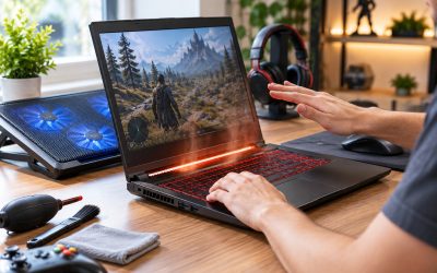 Laptop gamingowy się przegrzewa – co można zrobić?