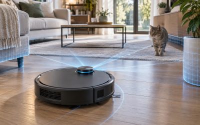 LiDAR w robocie sprzątającym – co to jest i jak działa?