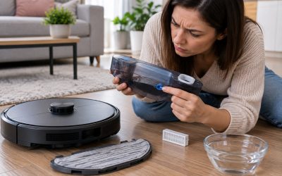 Robot sprzątający nie podaje wody podczas mopowania – co sprawdzić?