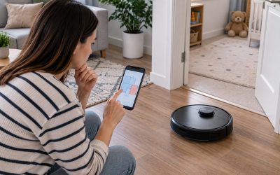 Robot sprzątający omija jedno pomieszczenie – jak naprawić mapę?