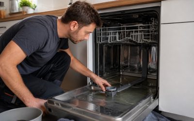 Zmywarka nie odpompowuje wody – jak znaleźć przyczynę?